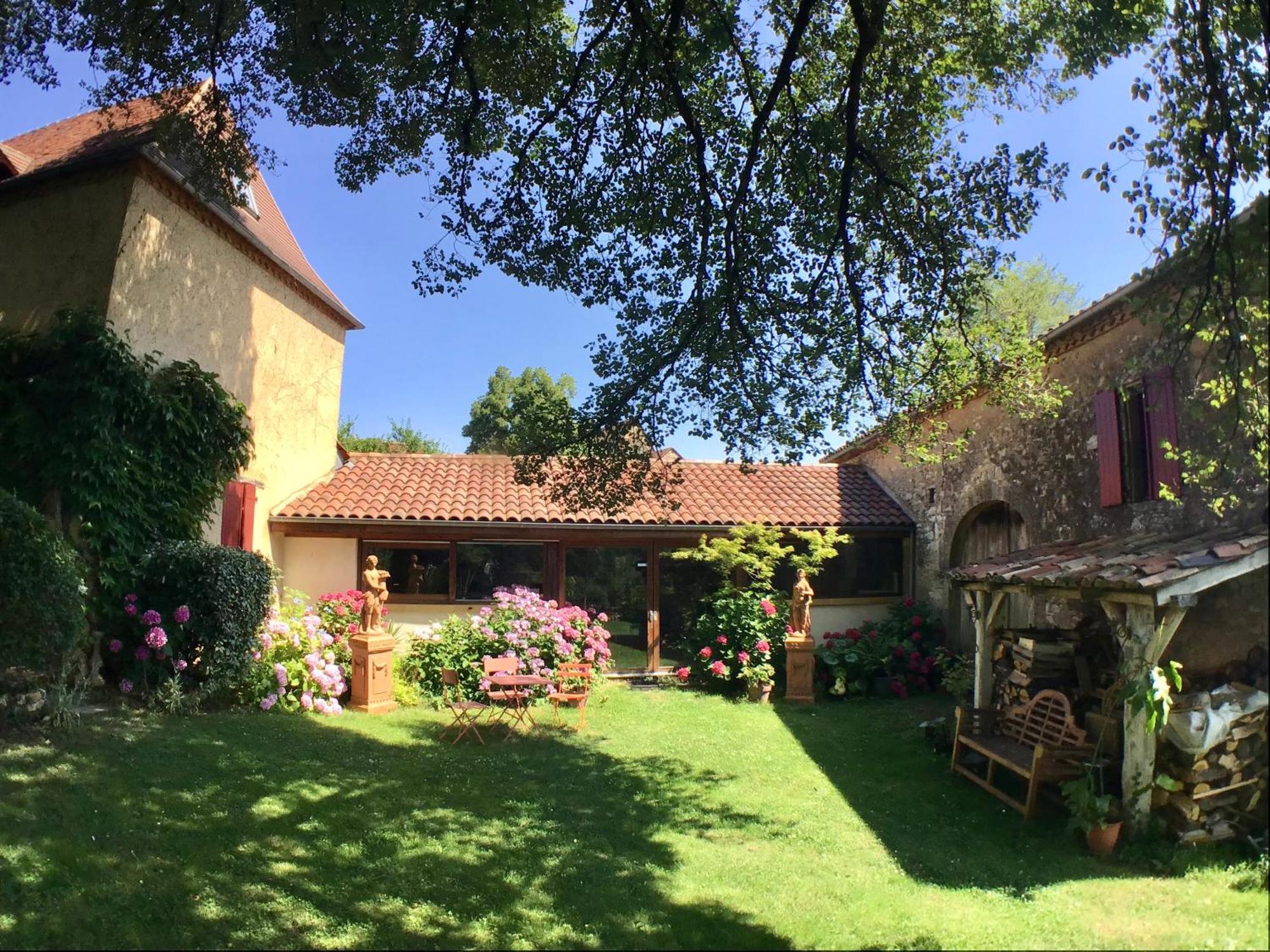 Ferienwohnung Les Temps Des Sources Veyrines-de-Domme Exterior foto