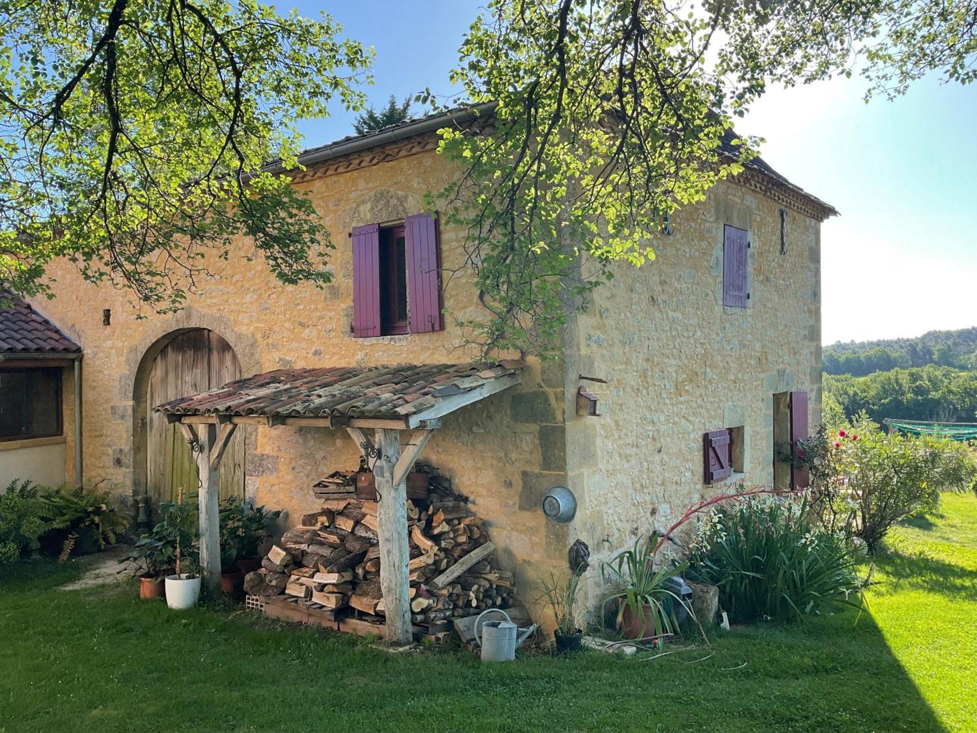 Ferienwohnung Les Temps Des Sources Veyrines-de-Domme Exterior foto